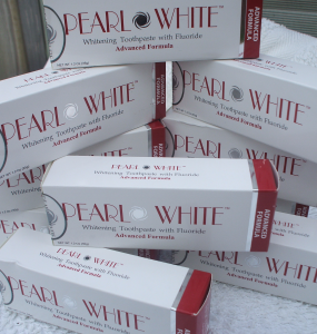 Single large Advanced pearl white paste